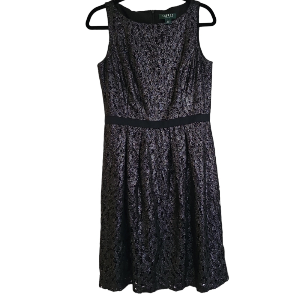 Lauren by Ralph Lauren lace cocktail dress